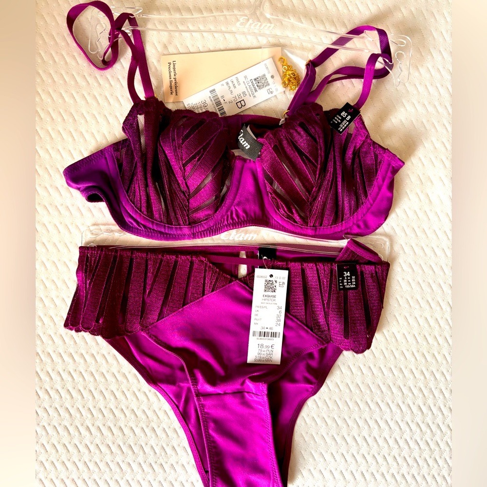 Set lingerie etam new